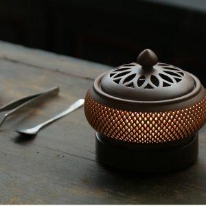 Electric Bukhoor/Bakhoor Burner - Adjustable Heat with Timer