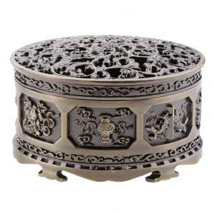 Tibetan Bronze Incense Burner Censer