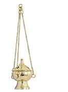Small Brass Hanging Incense Censer